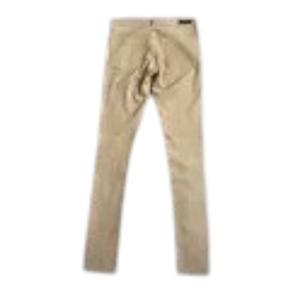 Adriano Goldschmied AG Leather Suede Legging Women's Tan Super Skinny NEW Sz. 25 - Picture 2 of 14